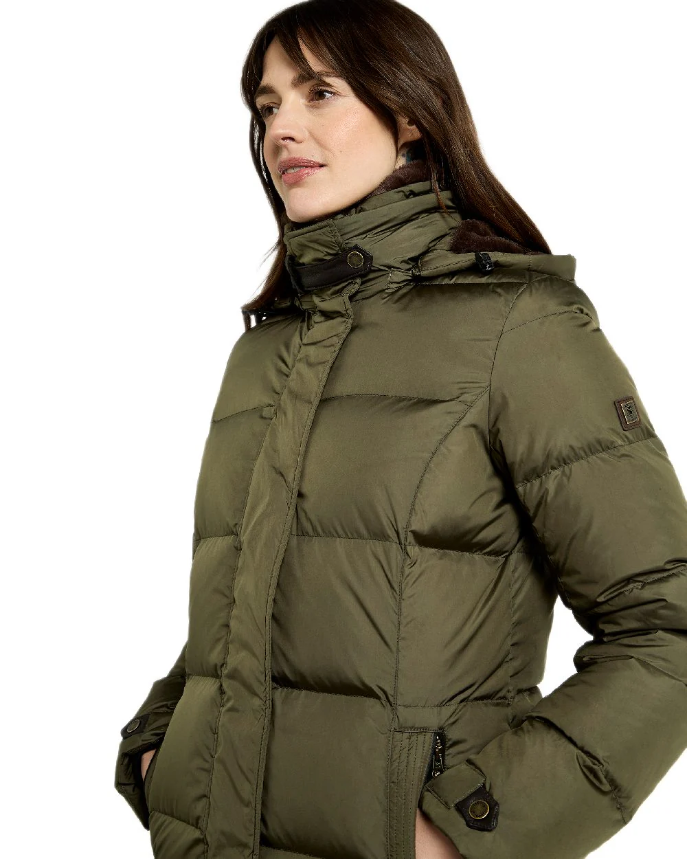 Dubarry Womens Aldborough Full Length Down Jacket - Image 11