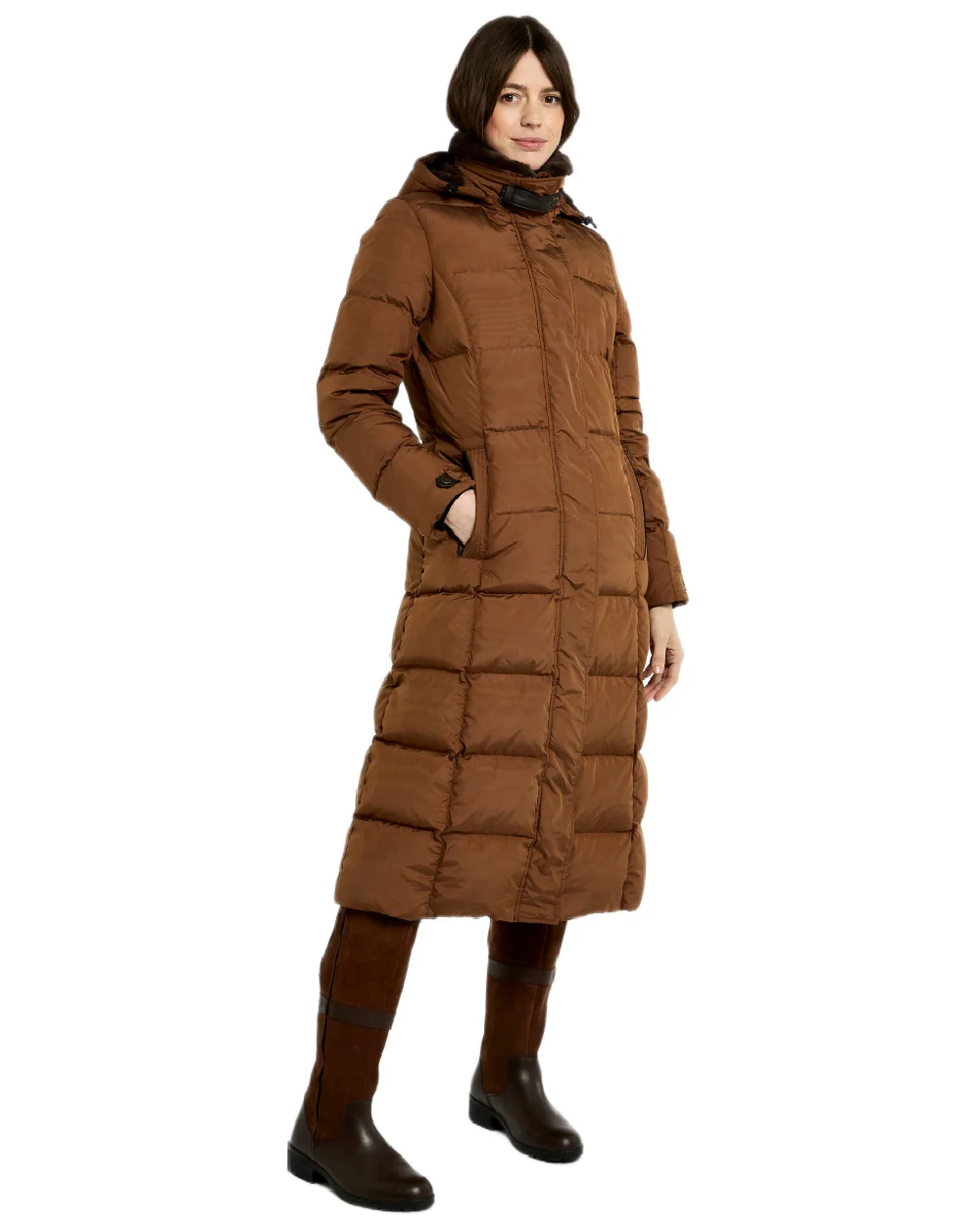 Dubarry Womens Aldborough Full Length Down Jacket - Image 14