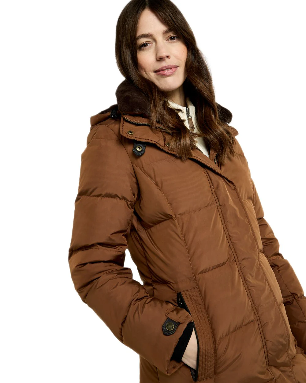 Dubarry Womens Aldborough Full Length Down Jacket - Image 16