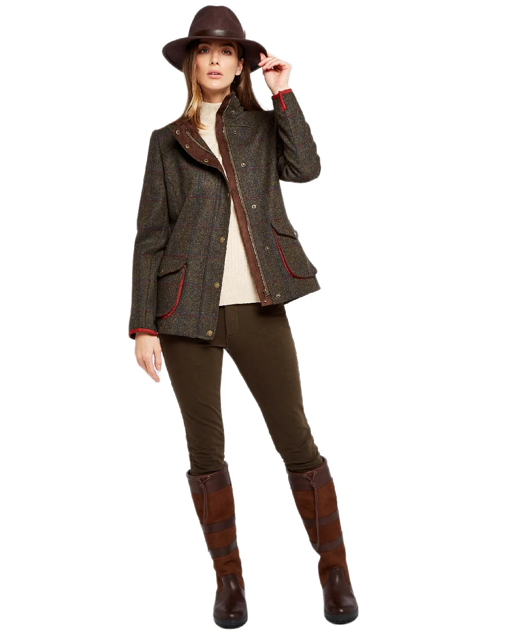 Dubarry Womens Betony Tweed Jacket - Image 16