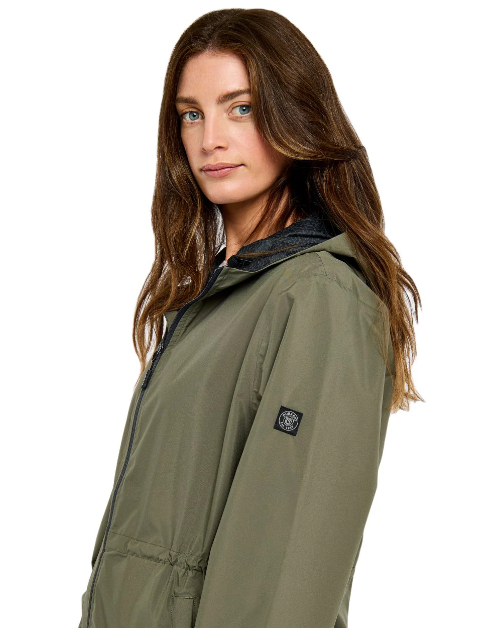 Dubarry Womens Brookside Hooded Rain Mac - Image 4