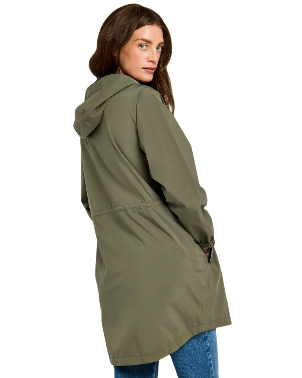 Dubarry Womens Brookside Hooded Rain Mac - Image 6