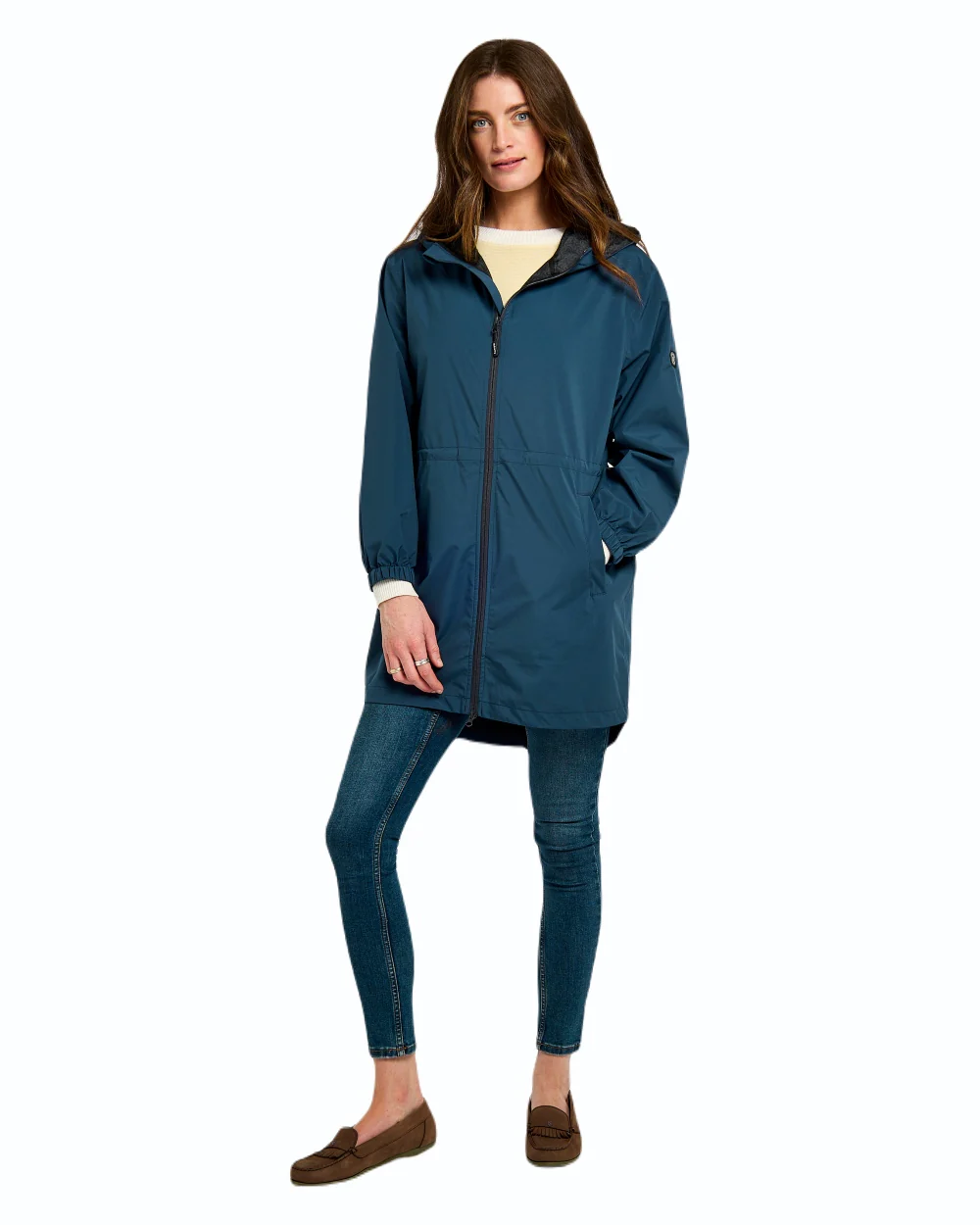 Dubarry Womens Brookside Hooded Rain Mac - Image 9