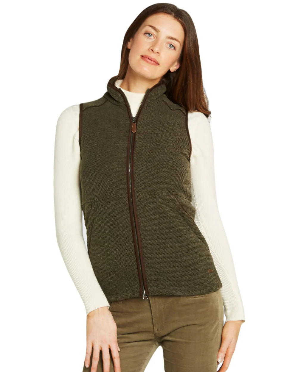 Dubarry Womens Carbury Fleece Gilet - Image 11