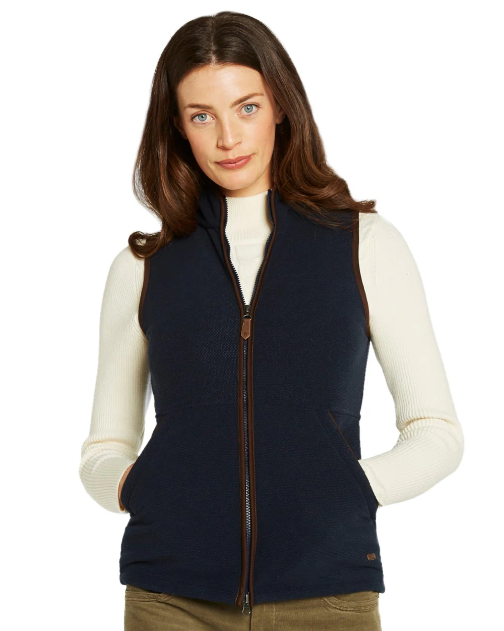 Dubarry Womens Carbury Fleece Gilet - Image 13