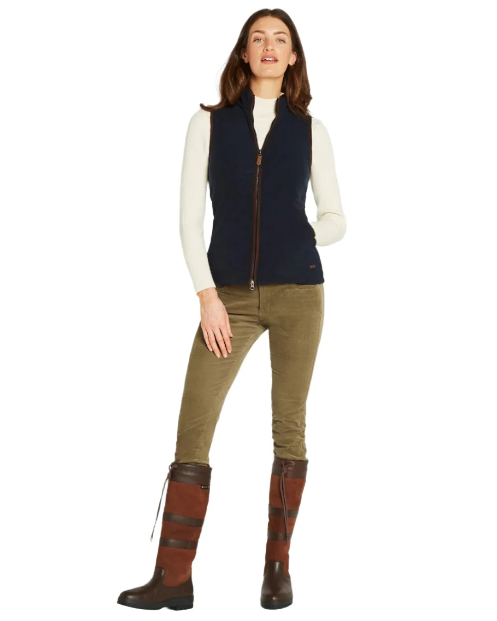 Dubarry Womens Carbury Fleece Gilet - Image 14