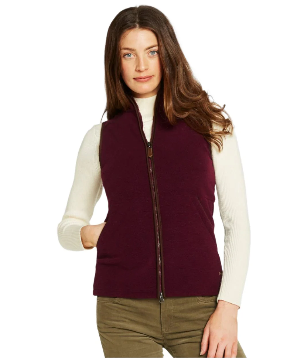 Dubarry Womens Carbury Fleece Gilet - Image 2