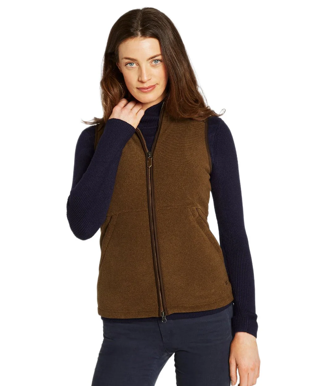 Dubarry Womens Carbury Fleece Gilet - Image 20
