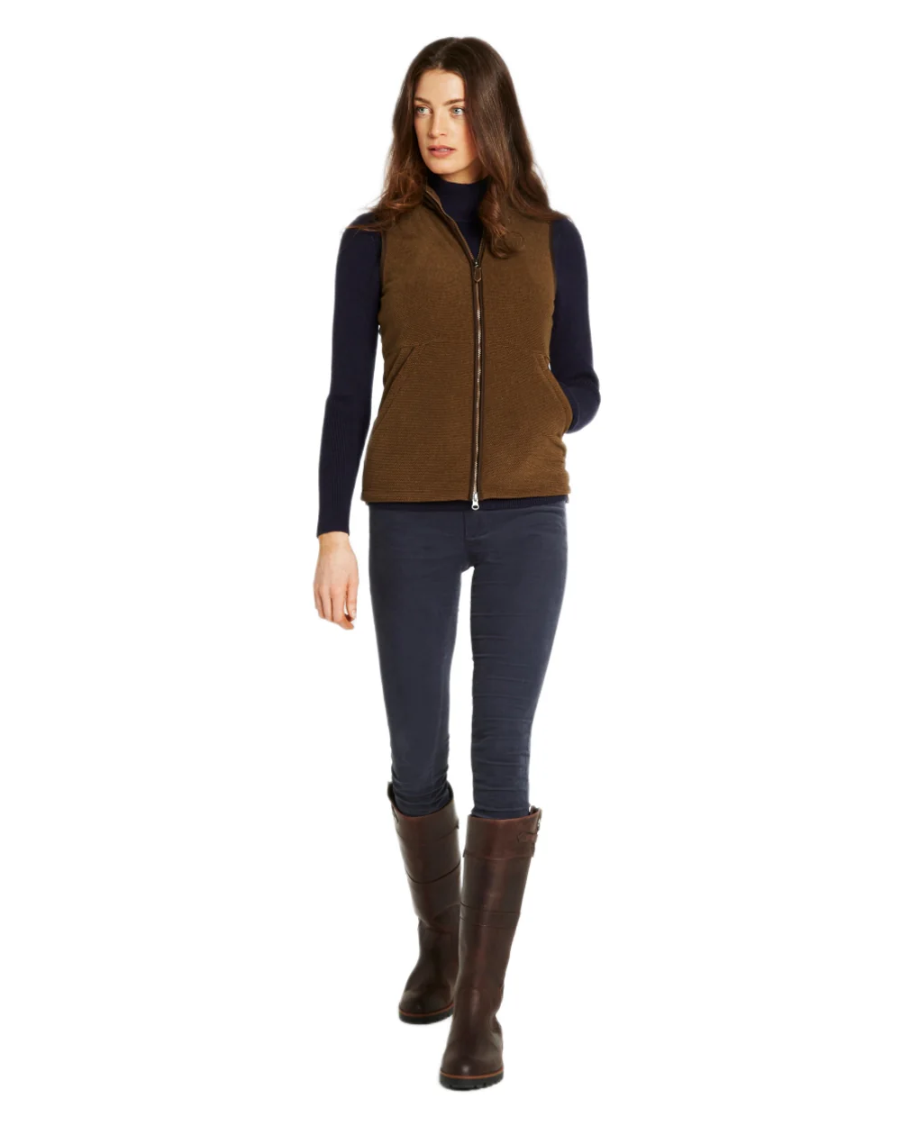 Dubarry Womens Carbury Fleece Gilet - Image 22