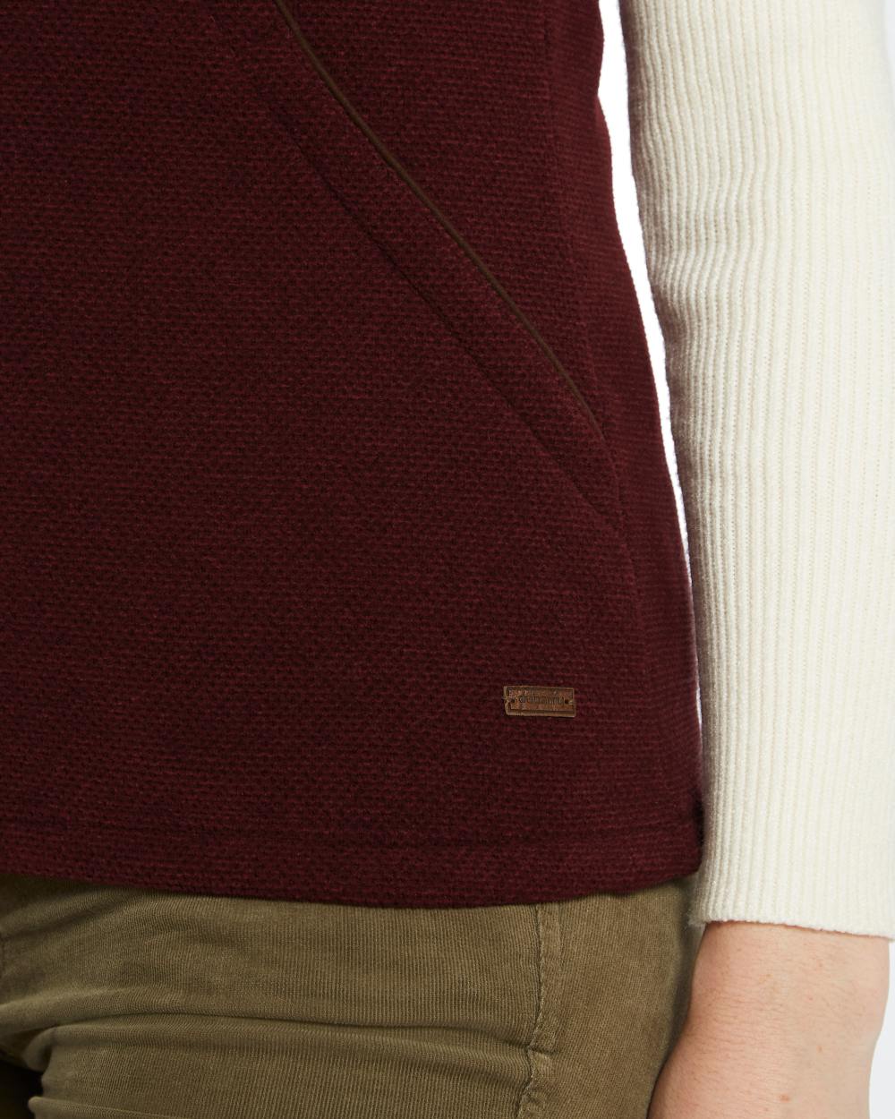Dubarry Womens Carbury Fleece Gilet - Image 3