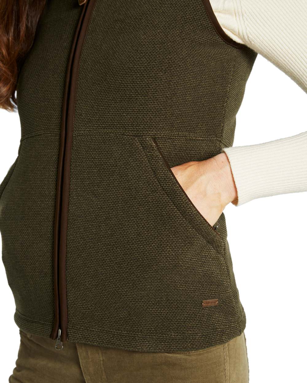 Dubarry Womens Carbury Fleece Gilet - Image 8