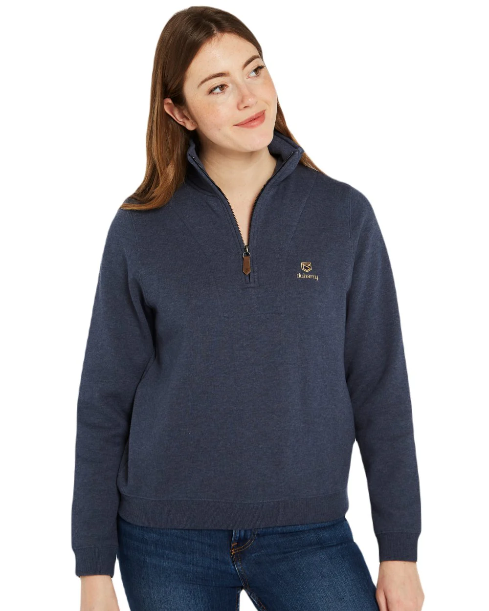 Dubarry Womens Castlemartyr Quarter Zip Sweatshirt - Image 16