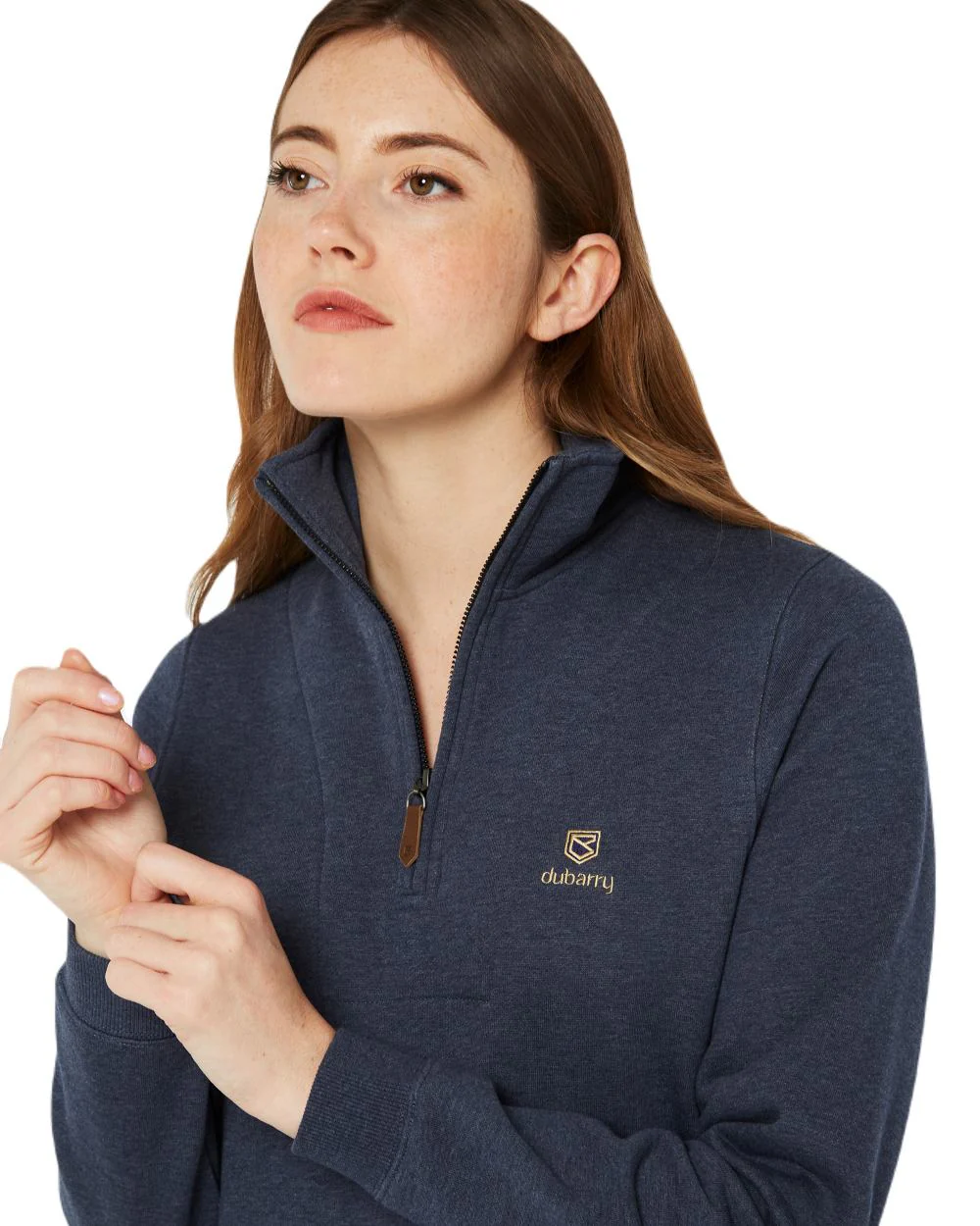 Dubarry Womens Castlemartyr Quarter Zip Sweatshirt - Image 17