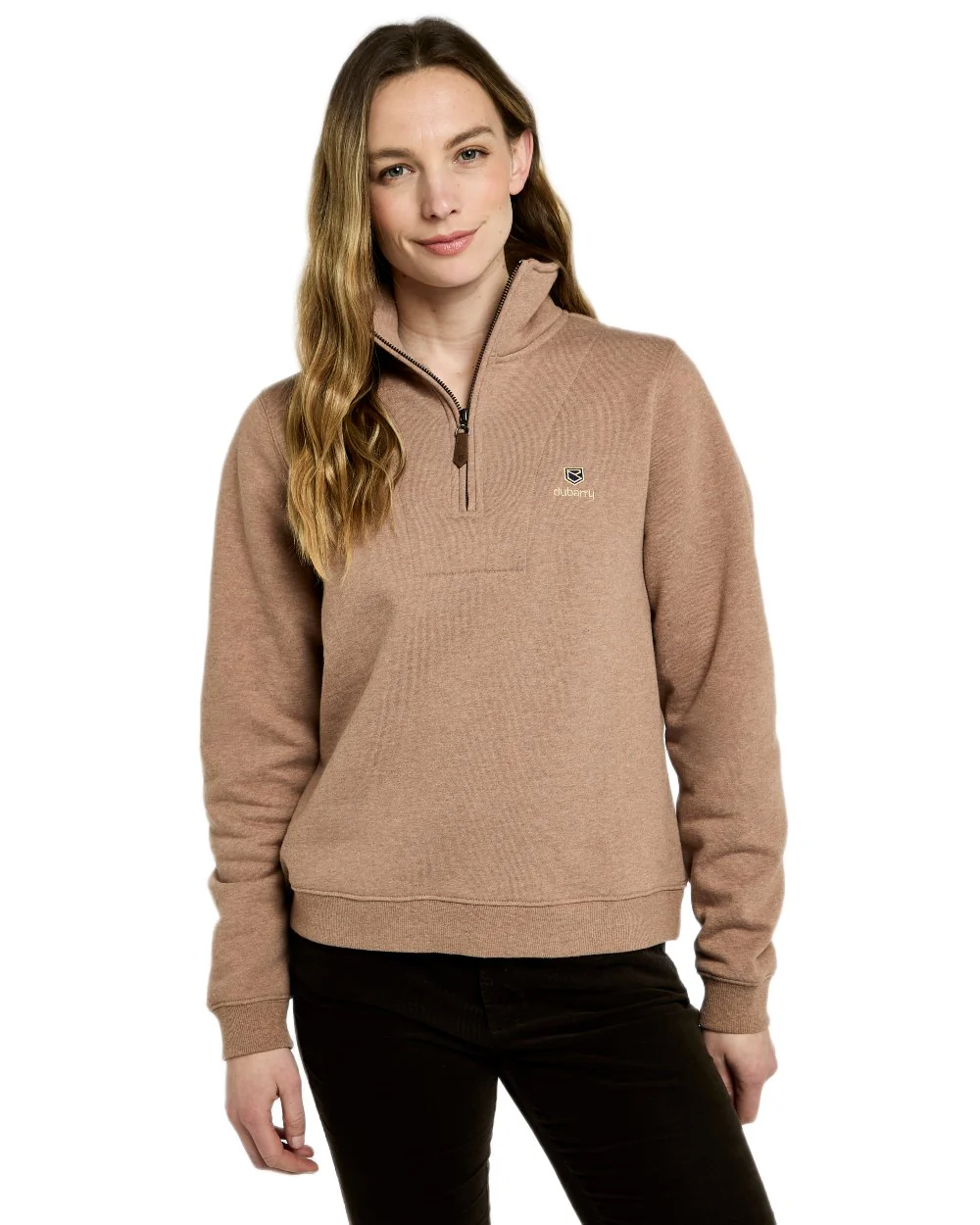 Dubarry Womens Castlemartyr Quarter Zip Sweatshirt - Image 20