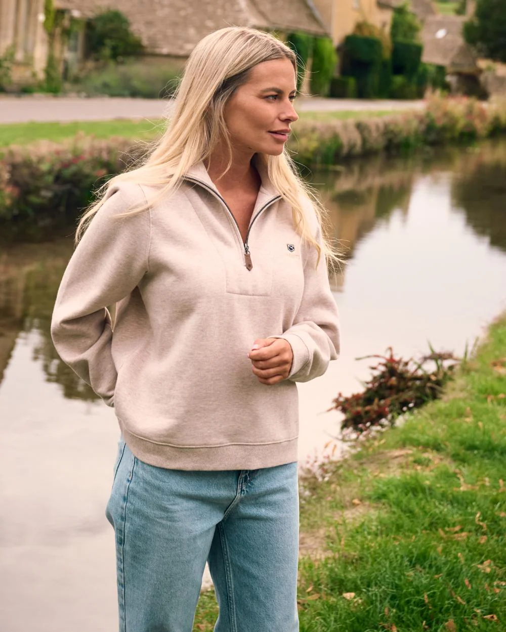Dubarry Womens Castlemartyr Quarter Zip Sweatshirt - Image 25