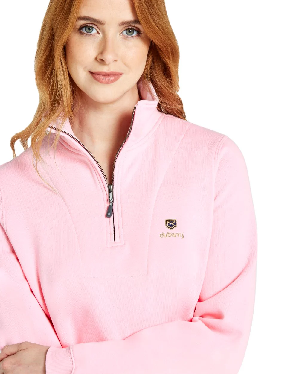 Dubarry Womens Castlemartyr Quarter Zip Sweatshirt - Image 5