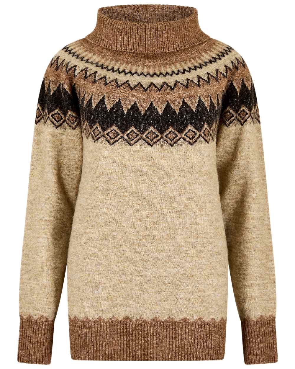Dubarry Womens Devlin Fair Isle Pattern Sweater - Image 3