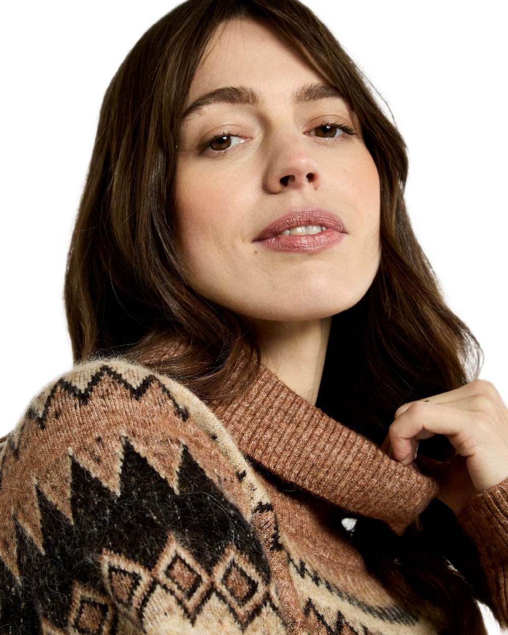 Dubarry Womens Devlin Fair Isle Pattern Sweater - Image 6