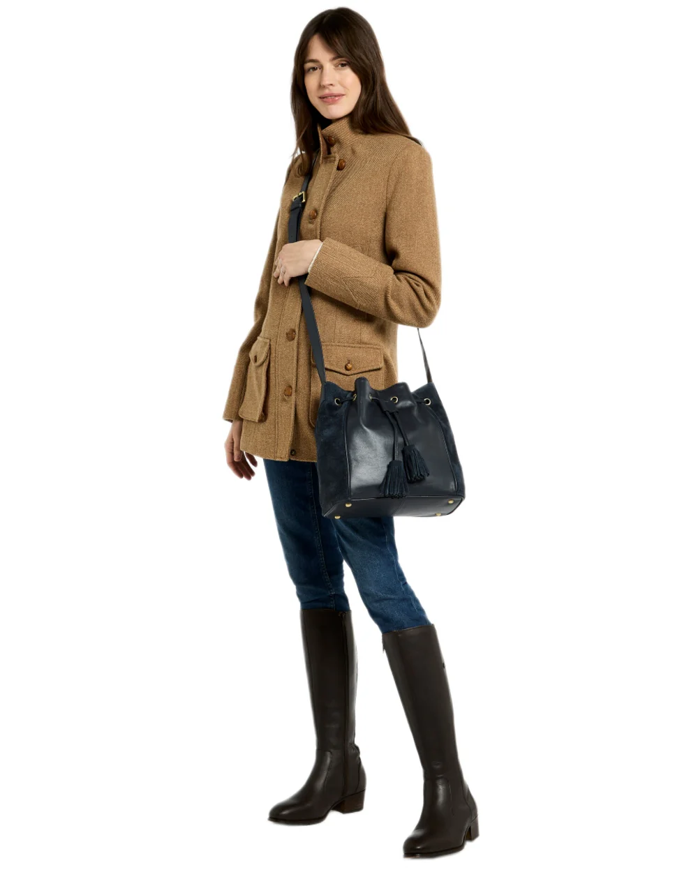 Dubarry Womens Doonbeg Cross Body Bucket Bag - Image 15