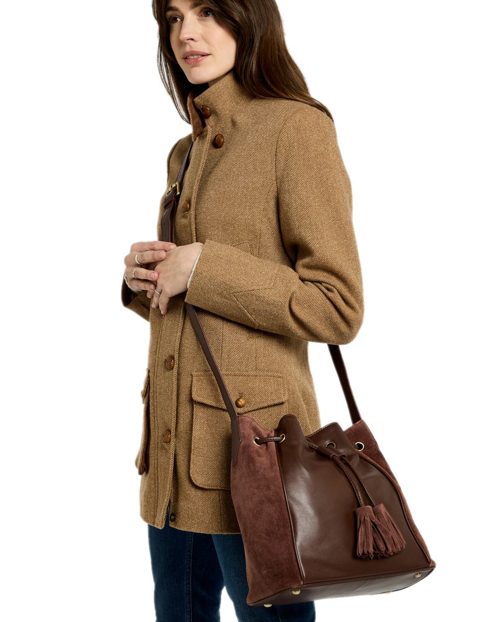 Dubarry Womens Doonbeg Cross Body Bucket Bag - Image 2