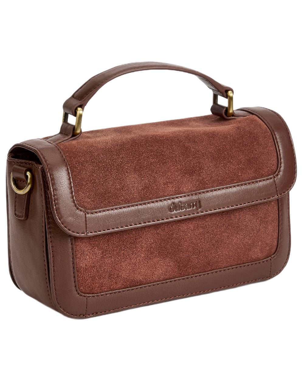 Dubarry Womens Eadestown Structured Suede And Leather Handbag - Image 10