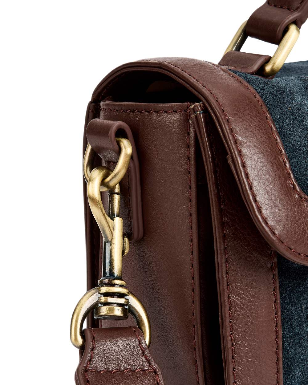 Dubarry Womens Eadestown Structured Suede And Leather Handbag - Image 16