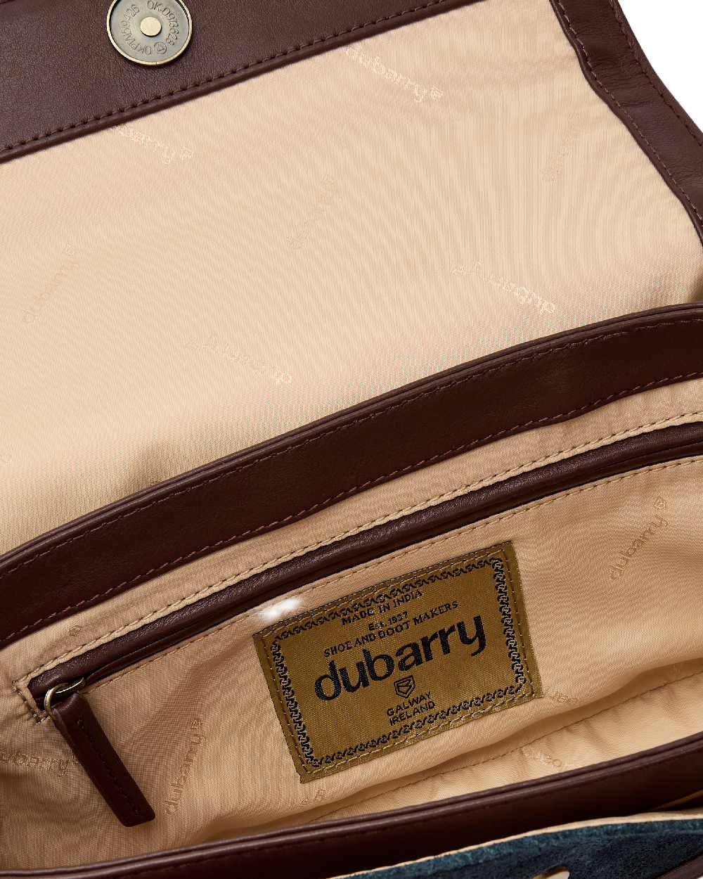 Dubarry Womens Eadestown Structured Suede And Leather Handbag - Image 18