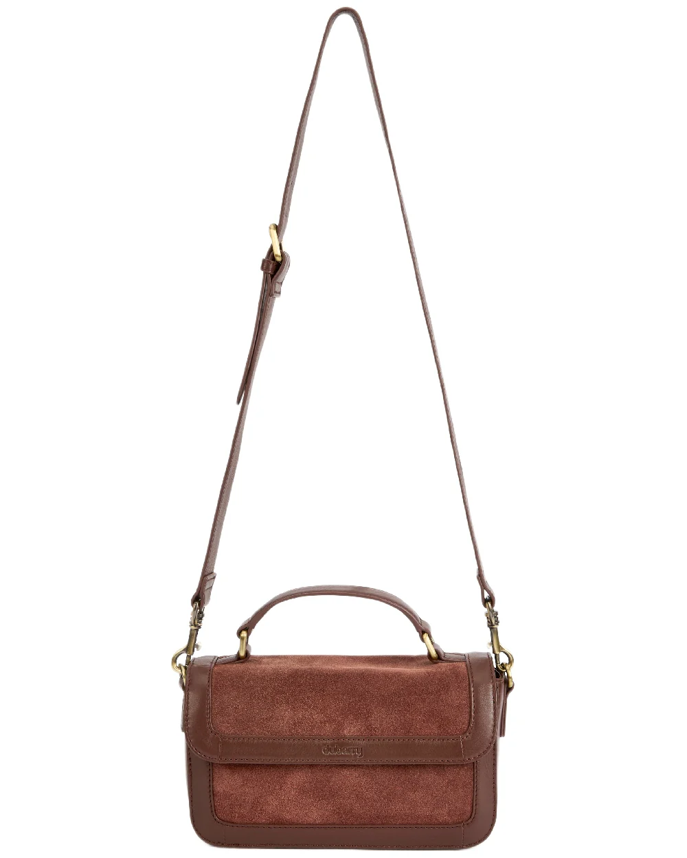 Dubarry Womens Eadestown Structured Suede And Leather Handbag - Image 2