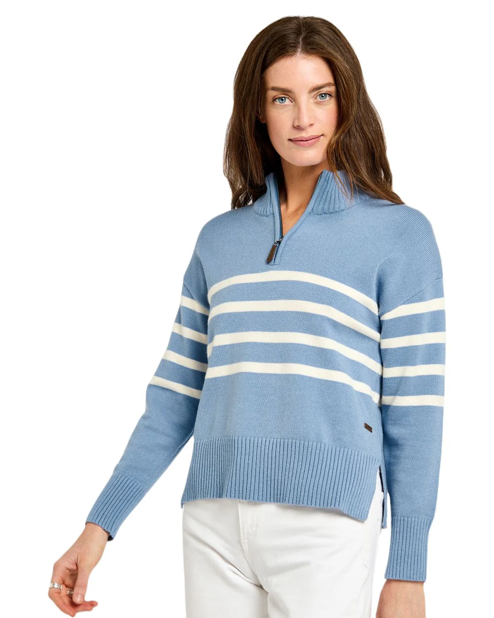 Dubarry Womens Fonthill Zip Neck Sweater - Image 10