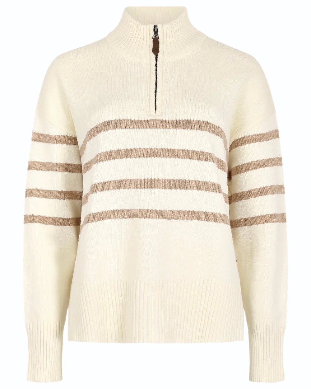 Dubarry Womens Fonthill Zip Neck Sweater - Image 15