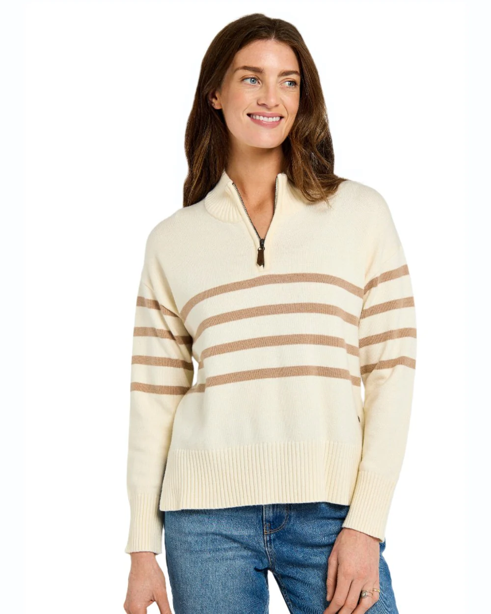 Dubarry Womens Fonthill Zip Neck Sweater - Image 16