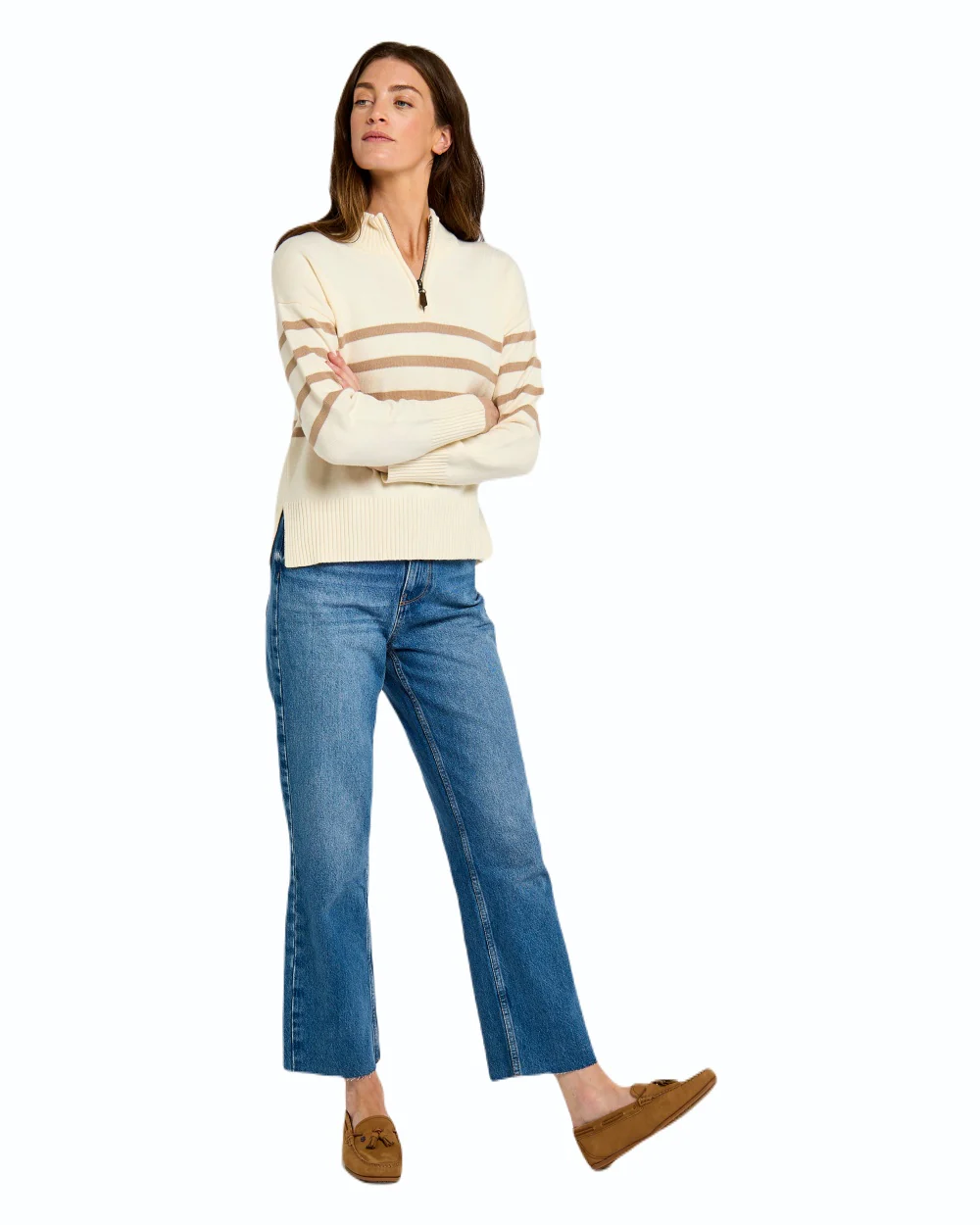 Dubarry Womens Fonthill Zip Neck Sweater - Image 17