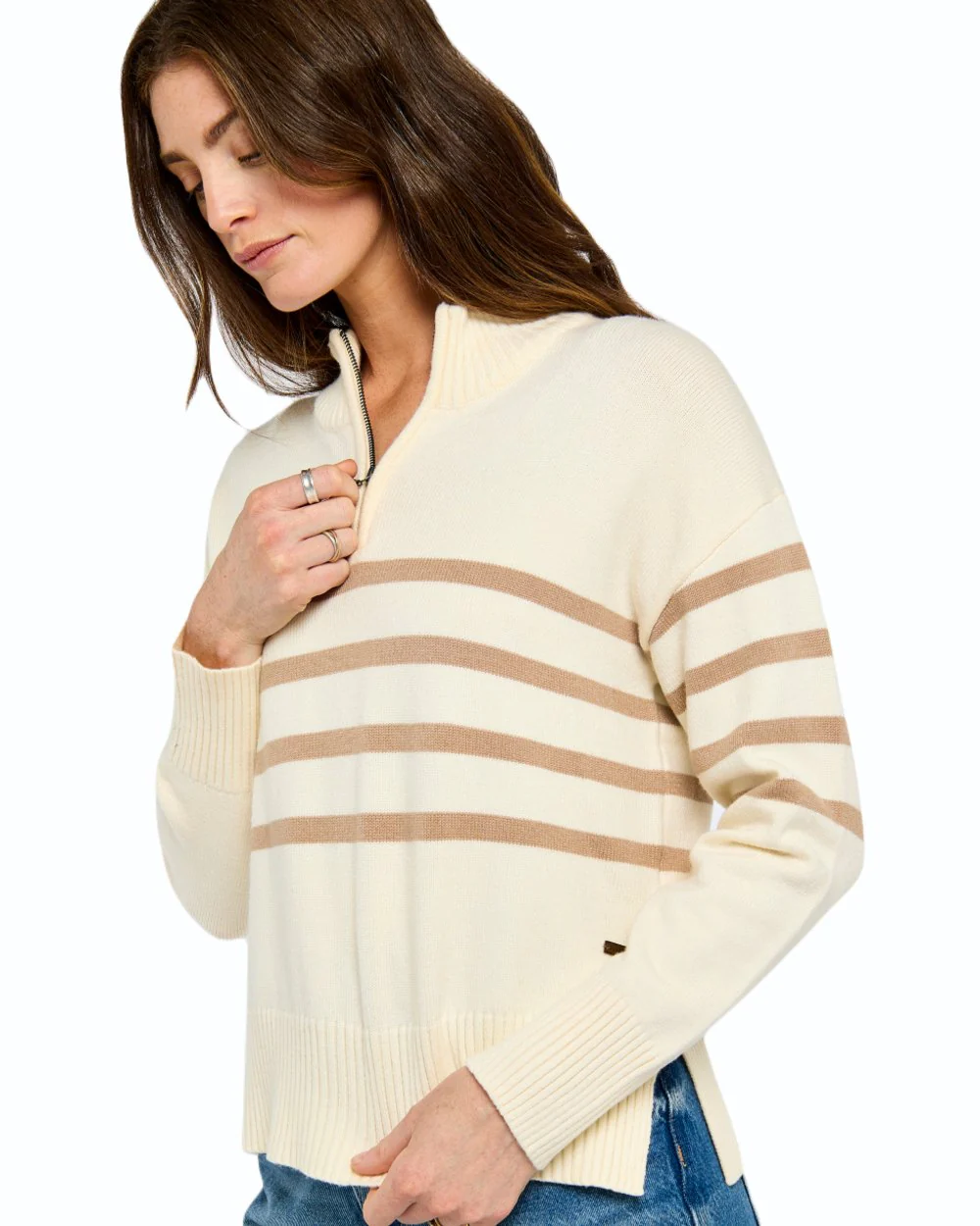 Dubarry Womens Fonthill Zip Neck Sweater - Image 18