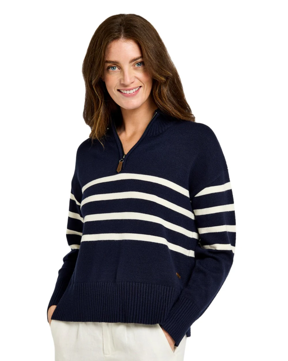 Dubarry Womens Fonthill Zip Neck Sweater - Image 8