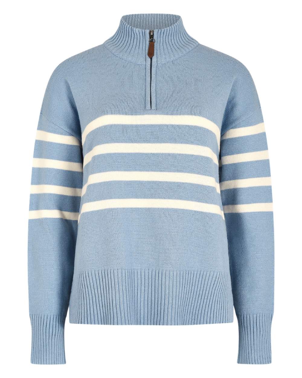 Dubarry Womens Fonthill Zip Neck Sweater - Image 9