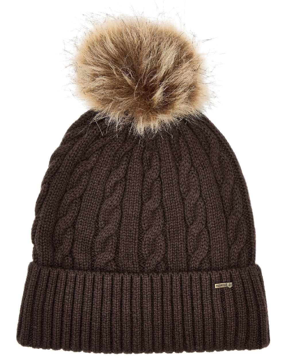 Dubarry Womens Forester Knitted Bobble Hat - Image 5