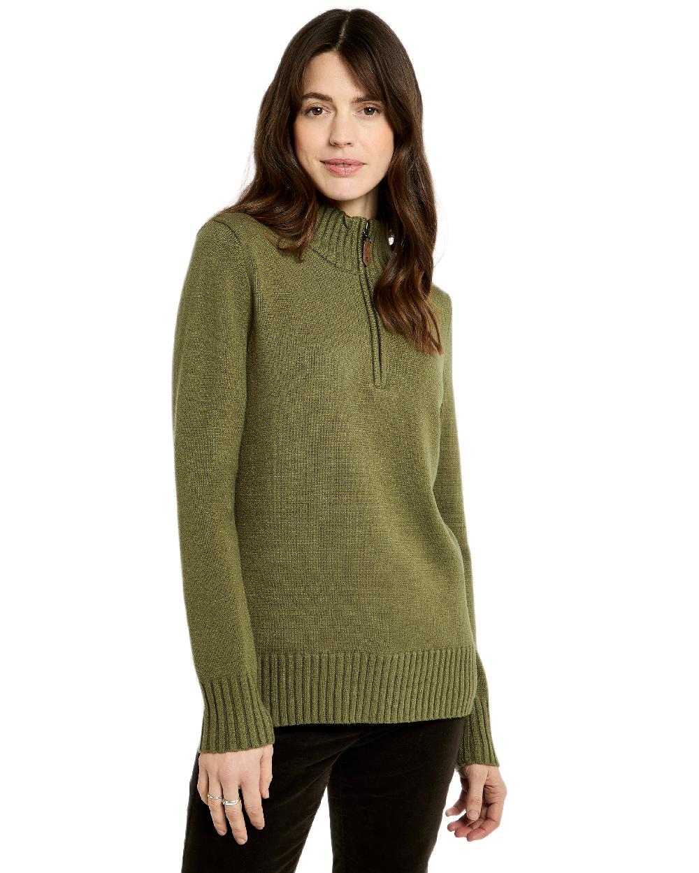 Dubarry Womens Markham Zip Neck Sweater - Image 11