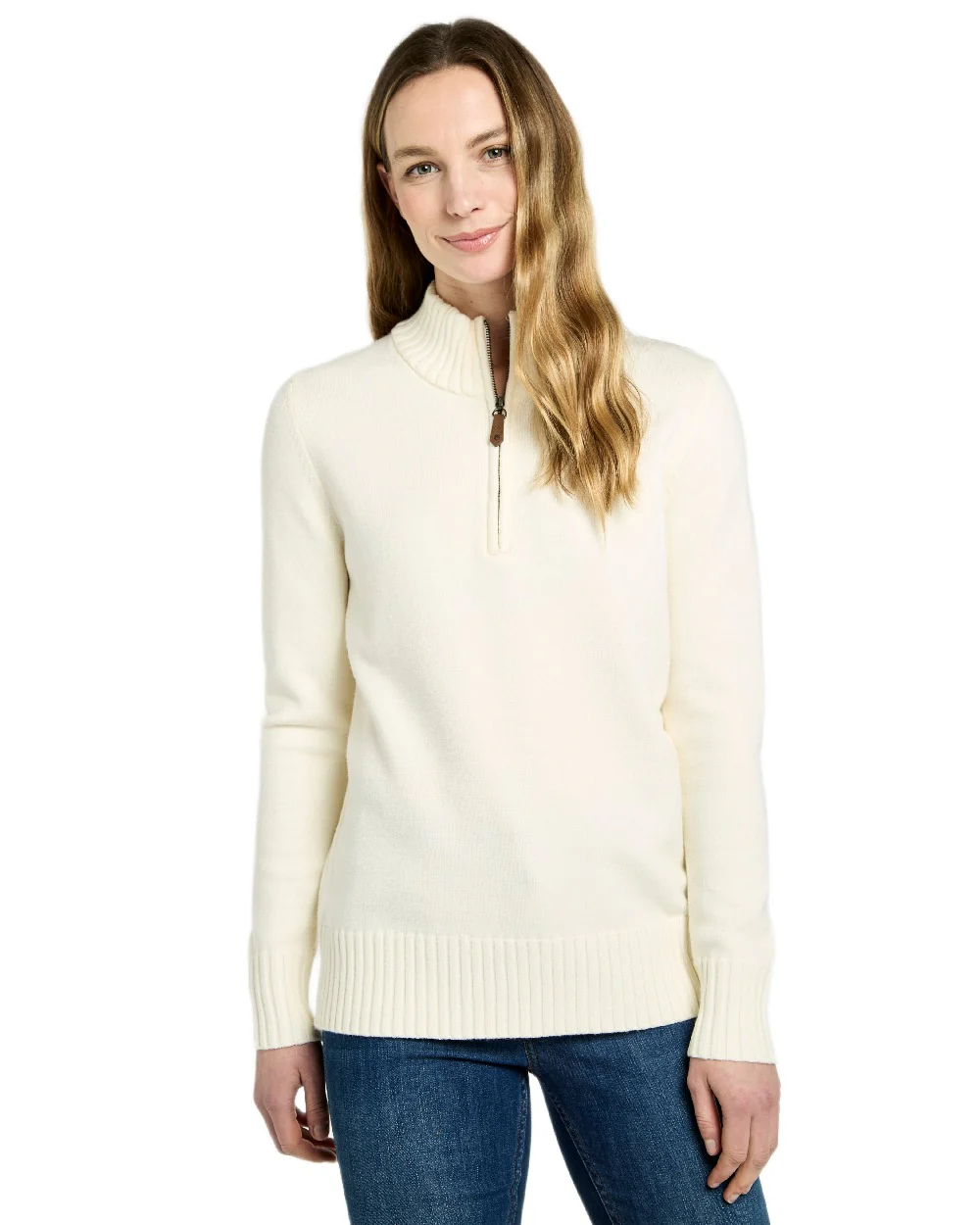Dubarry Womens Markham Zip Neck Sweater - Image 8