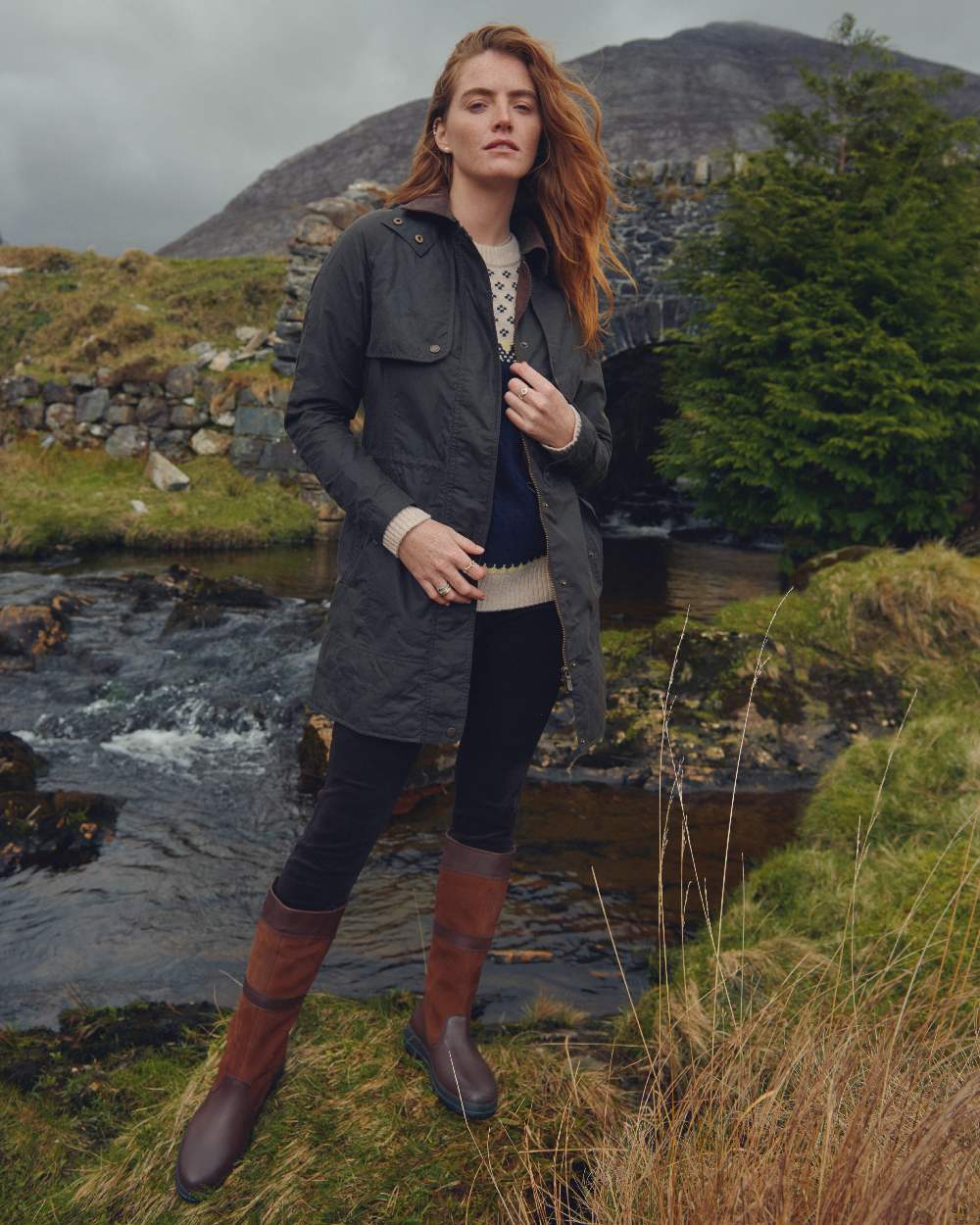 Dubarry Womens Radford Wax Jacket - Image 2