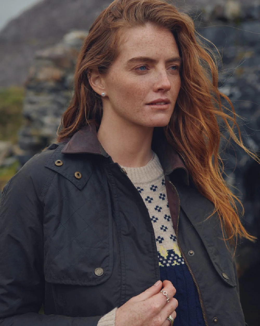 Dubarry Womens Radford Wax Jacket - Image 4