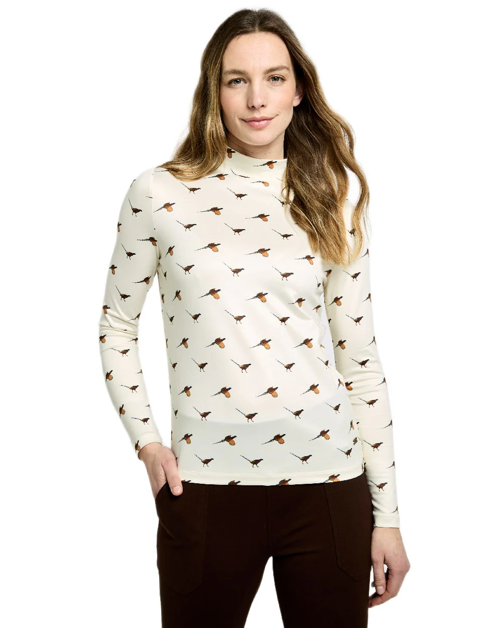 Dubarry Womens Reynolds Printed Top - Image 2