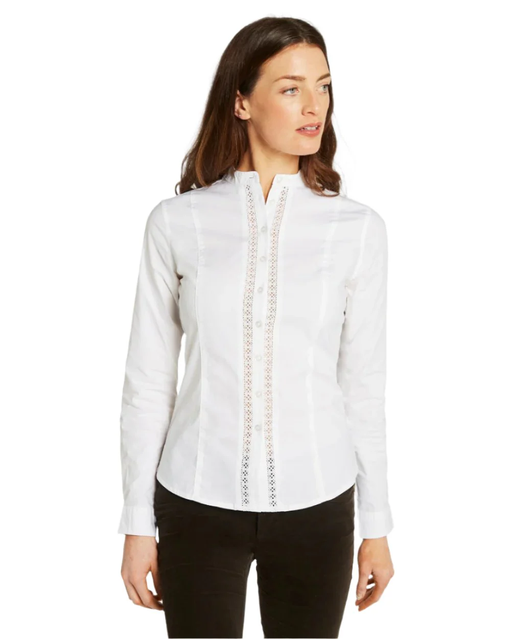 Dubarry Womens Waterlily Mandarin Collar Shirt - Image 3