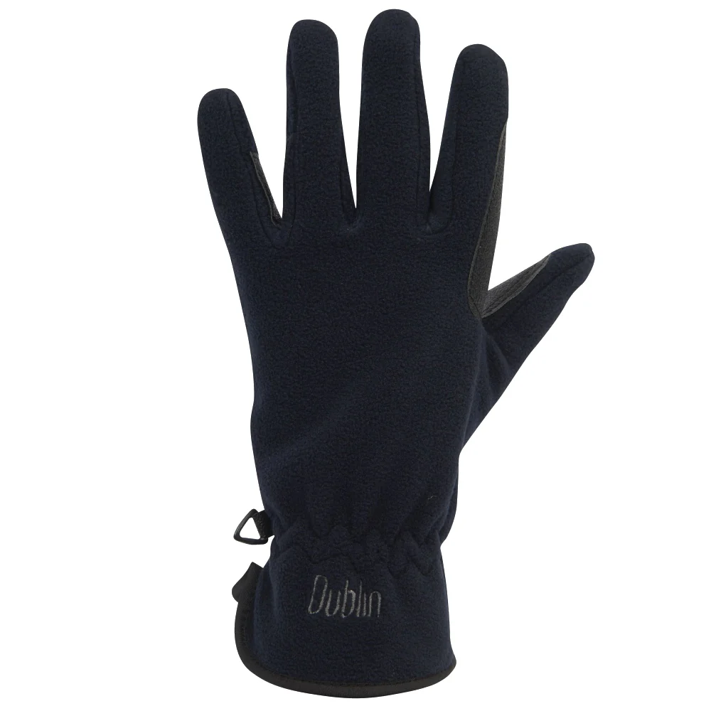 Dublin Childrens Polar Fleece Riding Gloves - Image 2