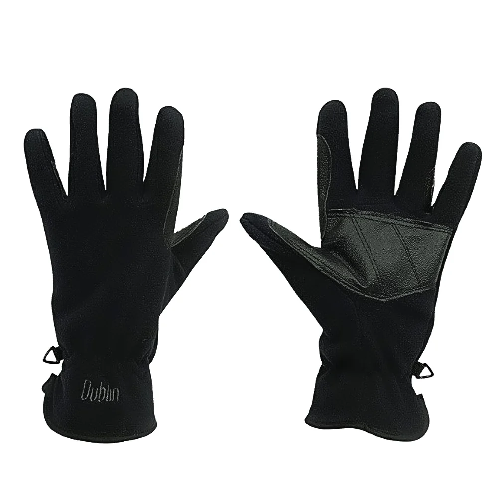 Dublin Childrens Polar Fleece Riding Gloves - Image 4