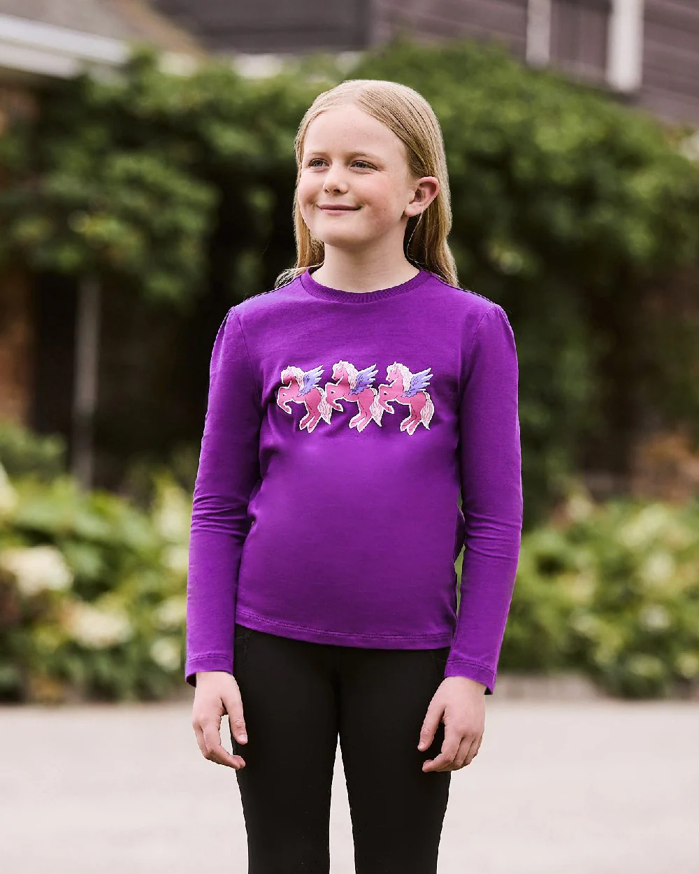 Dublin Childrens Poppy Puff Sleeve Tee - Image 2