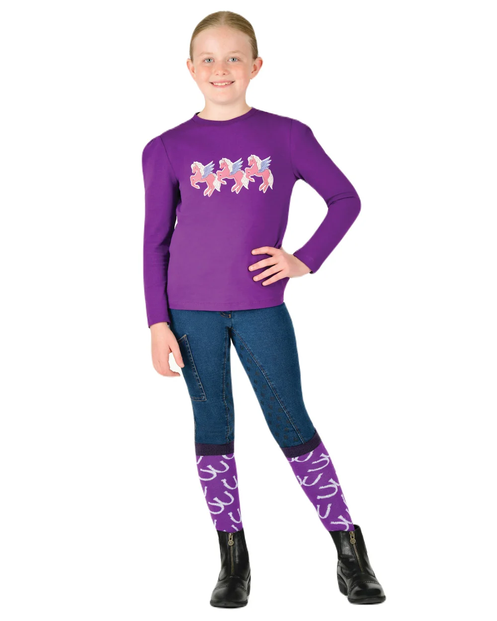 Dublin Childrens Poppy Puff Sleeve Tee - Image 4