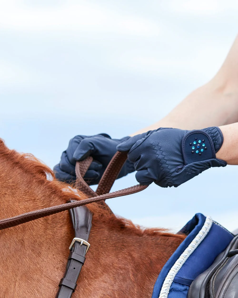 Dublin Everyday Bling Riding Gloves - Image 7