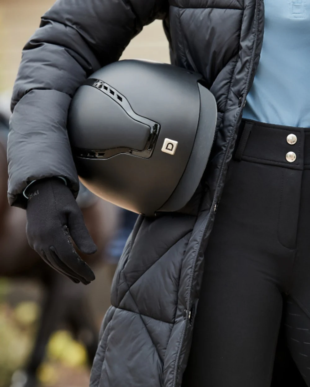 Dublin Polartec Fleece Riding Gloves - Image 3