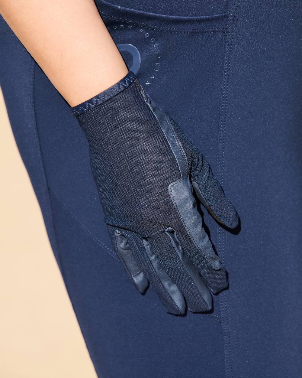 Dublin Pull On Cool Mesh Riding Gloves - Image 5