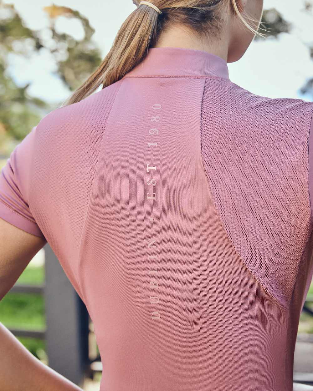 Dublin Quarter Zip Breathable Short Sleeve Top - Image 12